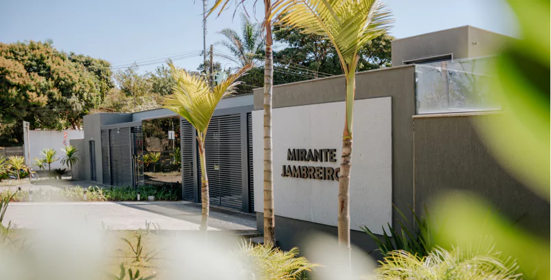 Perspectiva do condomínio